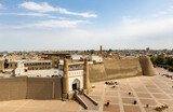Usbekistan: Festung Ark in Buchara - Blick von oben mit Eingangstor