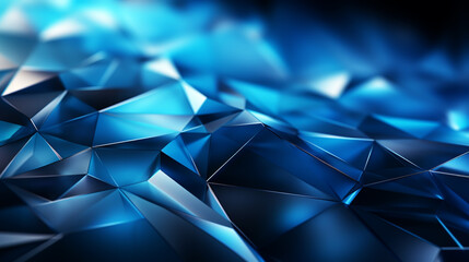 Wall Mural - abstract blue geometrical background. design template for brochures, flyers, magazine
