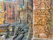 Ta Som, Tasaom, a small Buddhist temple in Angkor, Cambodia