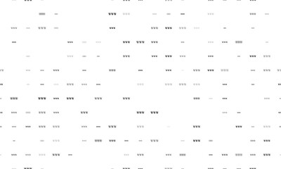 Poster - Seamless background pattern of evenly spaced black www symbols of different sizes and opacity. Illustration on transparent background