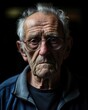 An elderly man with a lifelong career as a doctor, but his schizophrenia has now taken a toll on his mental health. He has delusions that he is being followed by government agents and often
