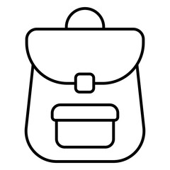 Wall Mural - backpack