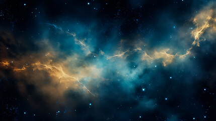 abstract space background. beautiful galaxies, nebula and stars in outer space, realistic universe w