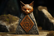 Strange cat rune