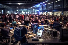 Join the Virtual Revolution with Chinese Tech Enthusiasts: Uniting at LAN Parties and Gaming Forums for an Epic Gaming Extravaganza

