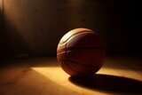 Fototapeta Sport - Basketball ball. Generative AI
