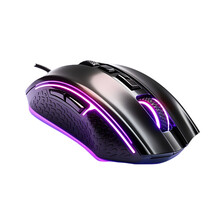 computer gaming mouse isolated