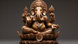Hinduistic sculpture ganesha god