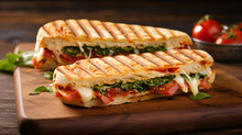 Italian Panini Sandwich Snack