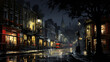 Night london street