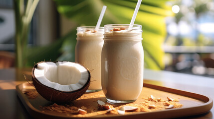 Sticker - Coconut smoothie.