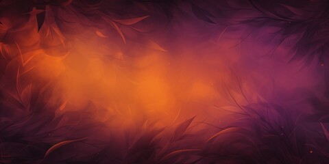 Leinwandbilder - Dark orange brown purple abstract texture. Gradient. Cherry gold vintage elegant background with space for design. Halloween, Thanksgiving, autumn