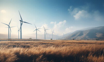  Wind turbines in winter
