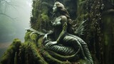 Fototapeta  - mermaid statue AI Generated 
