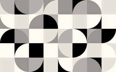 Wall Mural - bauhaus style. geometric pattern abstract minimalist background. bauhaus element design. geometric s