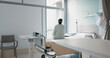 © N Felix/peopleimages.com - Back, healthcare and a woman on a hospital bed by the window in recovery or waiting for a visit. Medical, cancer and a patient thinking about the future of medicine in a health clinic for treatment
