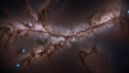 Wall Mural - A Very Large Cluster Of Stars In The Night Sky