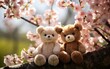 Resting Plush Stuffed Animals Blossoming