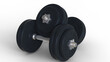 © GDFX - Dumbbells on transparent background