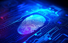 Scan Verification Finger Security Digital Computer Scanner Safety Identity Access Technology Biometric Fingerprint