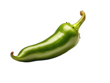 Anaheim Pepper Isolate On Transparent Background