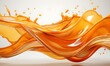 A dynamic photo capturing a splash of orange juice in mid-air, embodying the freshness and vitality of citrus.