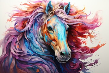  horse in the form of a horse
