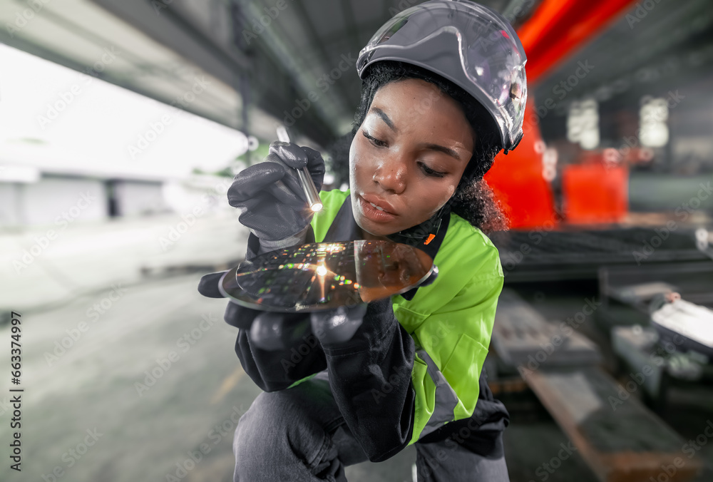 Engineer improves robot arm with silicon wafer PCB integration for enhanced performance, efficiency