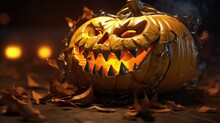 Halloween Pumpkin Cobbler