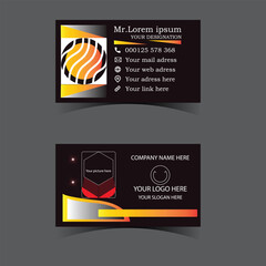 business card template