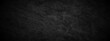 © MdLothfor - Black texture chalk board and black board background. stone concrete texture grunge backdrop background anthracite panorama. Panorama dark grey black slate background or texture.