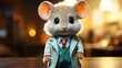 Medical Mouse: Illustration of a Doctor Mouse