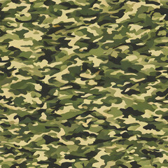 Wall Mural - Abstract Backgrounds seamless pattern military camouflage. Camouflage Military texture