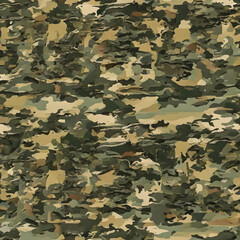 Wall Mural - Abstract Backgrounds seamless pattern military camouflage. Camouflage Military texture