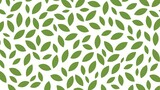 Fototapeta Uliczki - green leaves pattern
