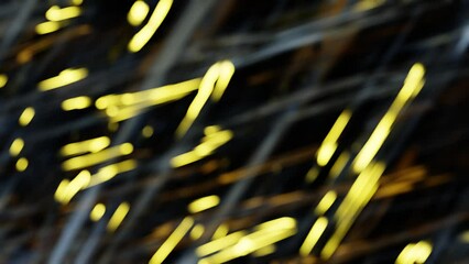 Poster - Light background with blurred bokeh animation.