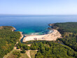 Silistar beach near village of Rezovo, Bulgaria
