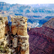 Grand Canyon, Arizona, USA seen from the south rim