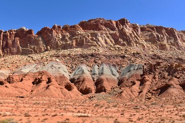 Poster - Rock formations at Arches National Park in Utah