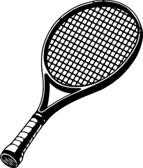 tennis racket illustration