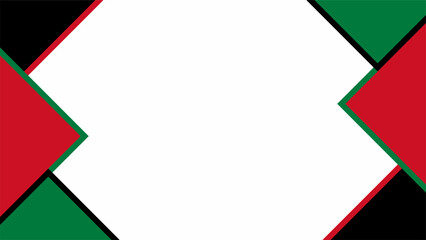 Palestine abstract background vector illustration. Simple background with palestine color. Abstract background for wallpaper, landing page, banner or layout
