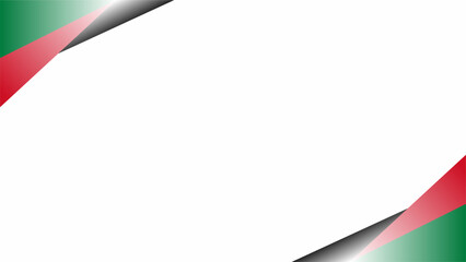Palestine abstract background vector illustration. Simple background with palestine color. Abstract background for wallpaper, landing page, banner or layout