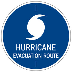 Wall Mural - Hurricane evacuation route