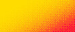 © vika_k - Pixelated corner gradient texture. Yellow orange dither diagonal pattern background. Abstract glitchy pattern. 8 bit video game screen wallpaper. Pixel art retro illustration. Vector bitmap backdrop