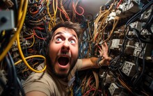 An Electrician In A Panic Attack