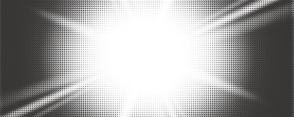 Poster - Sun rays halftone background. White and grey radial abstract comic pattern. Vector explosion abstract manga backdrop