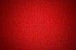 Dark red linen fabric cloth texture for background, natural textile pattern.