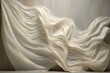 Elegant, textured cloth featuring graceful folds. Exudes opulence for lavish wall decor. Generative AI