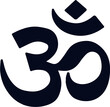 © Tracy - Om Hindu symbol vector illustration. Aum symbol of Hinduism