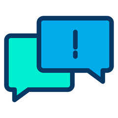 Sticker - Lineal color Chat Info icon